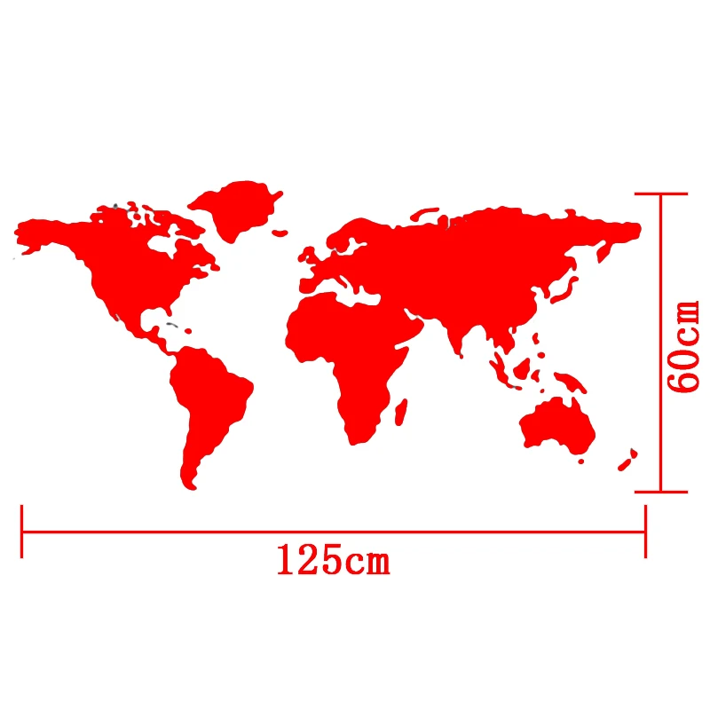 

Creative Wold Map Camper Van Stickers/Vinyl Graphics, Motor Home Stickers, RV Camper Kits Accessories Decals