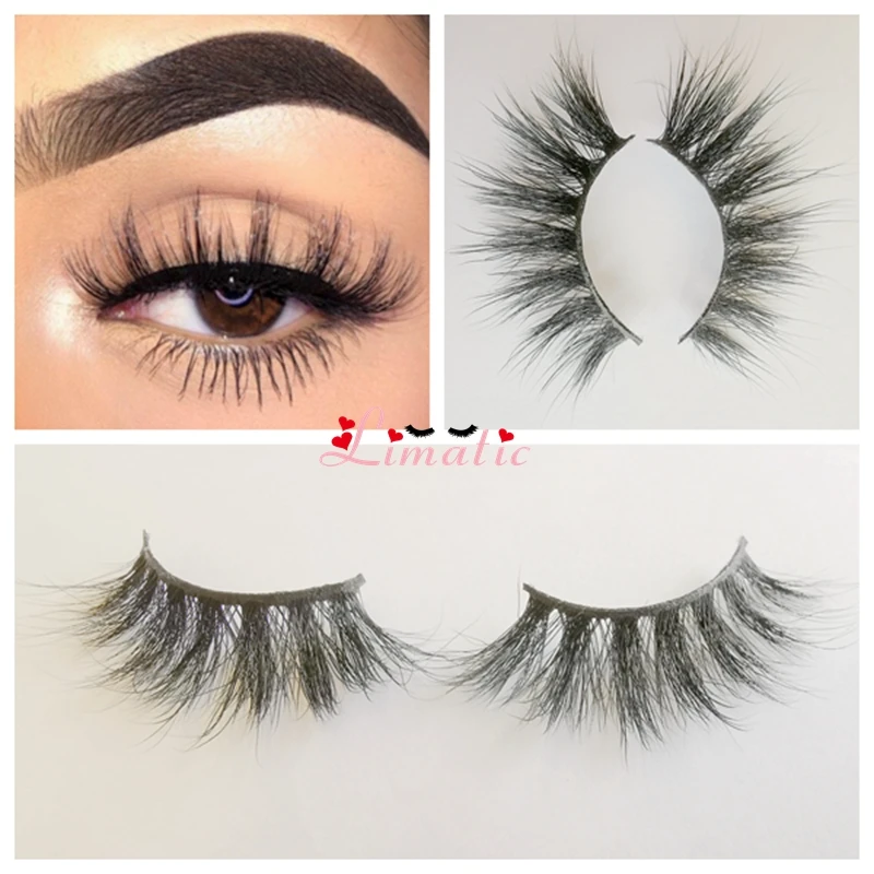 Длинные густые Искусственные ресницы из норки 25 мм|Накладные ресницы| |