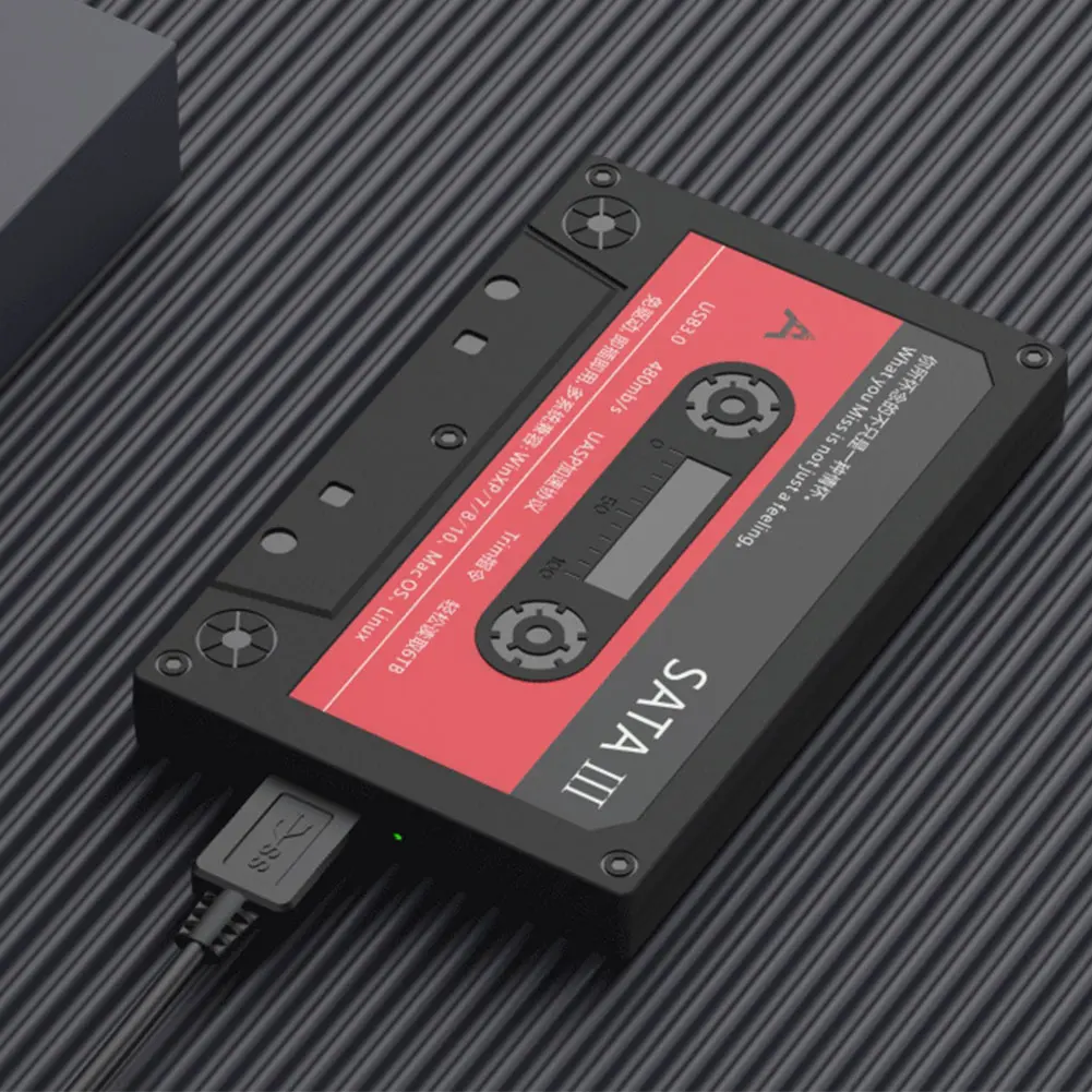 

Корпус для внешнего жесткого диска SATA-USB 3,0, 6 Гбит/с, ТБ