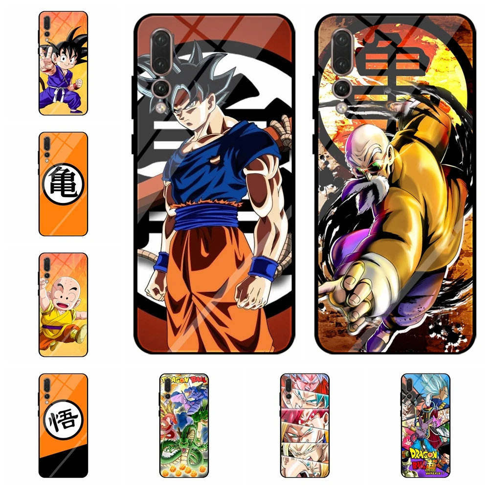 Dragon Ball Z Супер чехол из закаленного стекла для телефона huawei P20 Pro CLT L04 L09 L29 6 1 дюймов