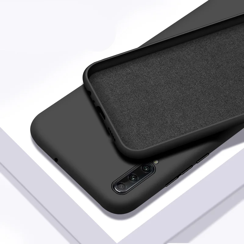 Приятная на ощупь силиконовый чехол для телефона для samsung Galaxy A70 A50 A40 A20 A10 A6 A8 J4 J6 S8 S9 S10 Plus, Note 8, 9, 10, A7 чехол s - Цвет: 01