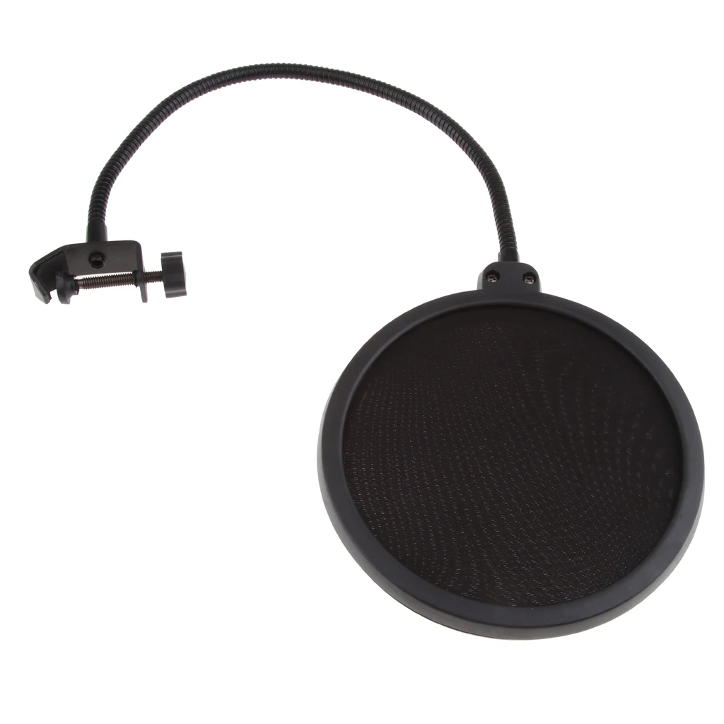 Металлический сетчатый и пенопластовый микрофон Pops фильтрующий с защитой от