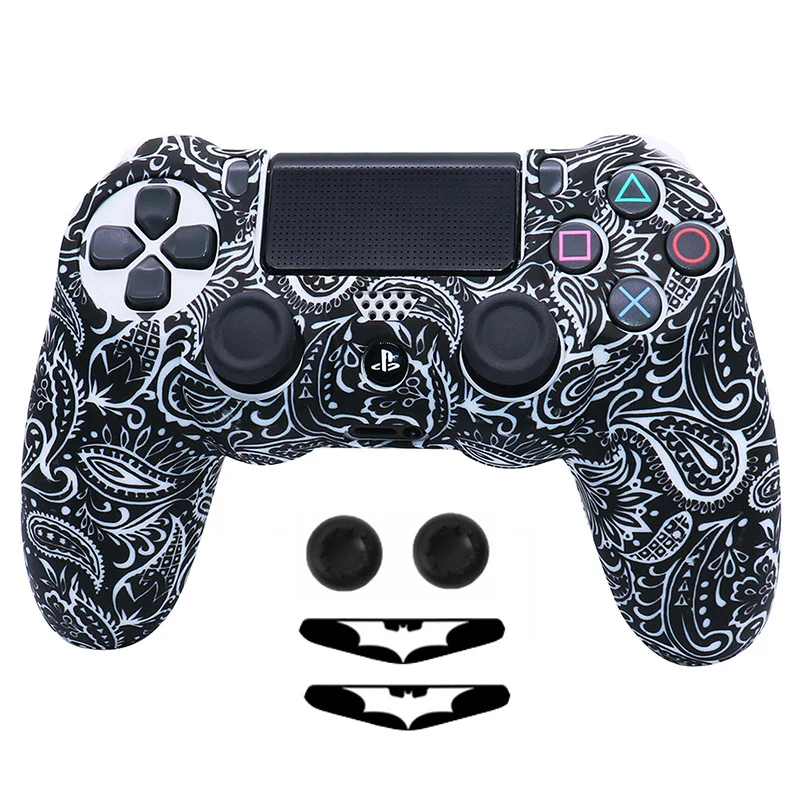 Мягкий силиконовый чехол для Sony Playstation 4 контроллера PS4 Dual shok аксессуары геймпада
