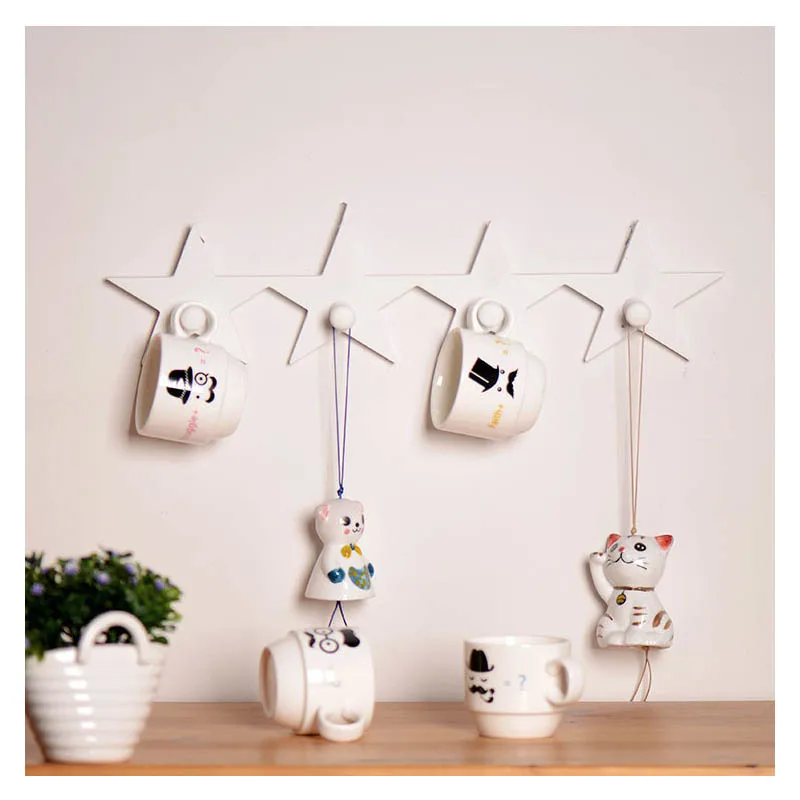 INS детский мультяшный декоративный стеллаж для хранения деревянные полки