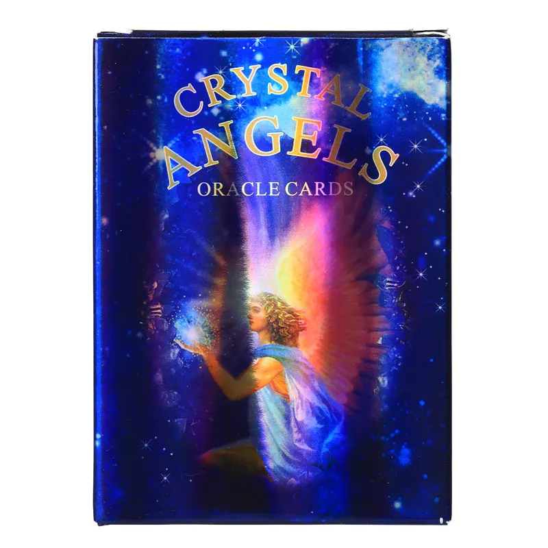 

The Holographic Tarot Of Crystal Angel Board Games Divination For Adults And Children Table Game Playing Card Oracle Deck