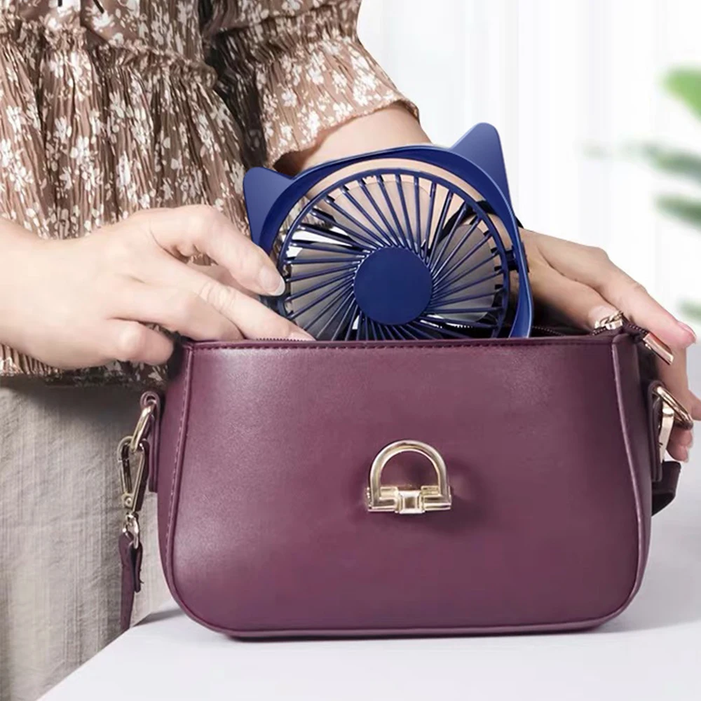 USB вентилятор охлаждения 3-Скорость тихий маленький для автомобиля заднее