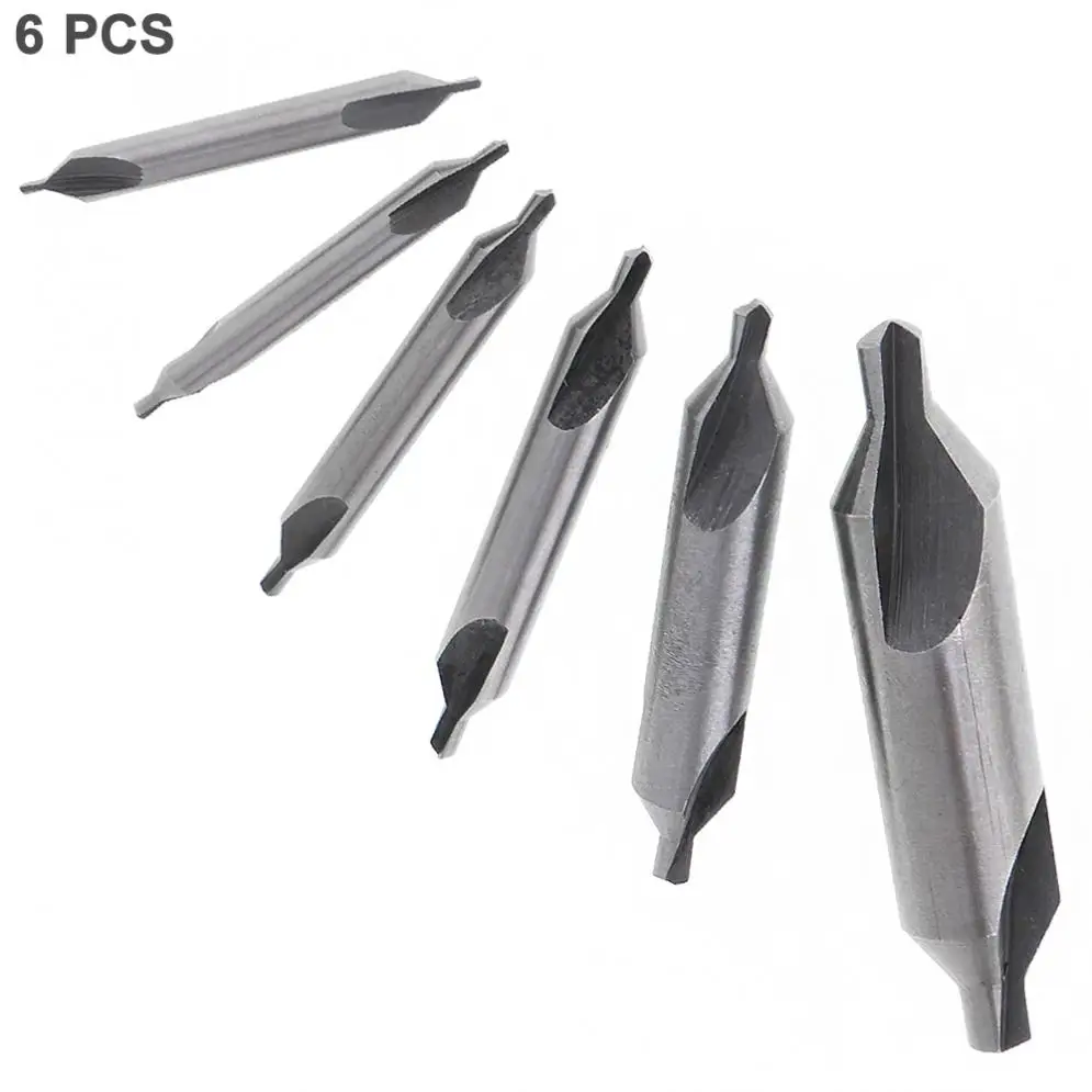 6 шт./компл. сверла из быстрорежущей стали метрические комбинированные