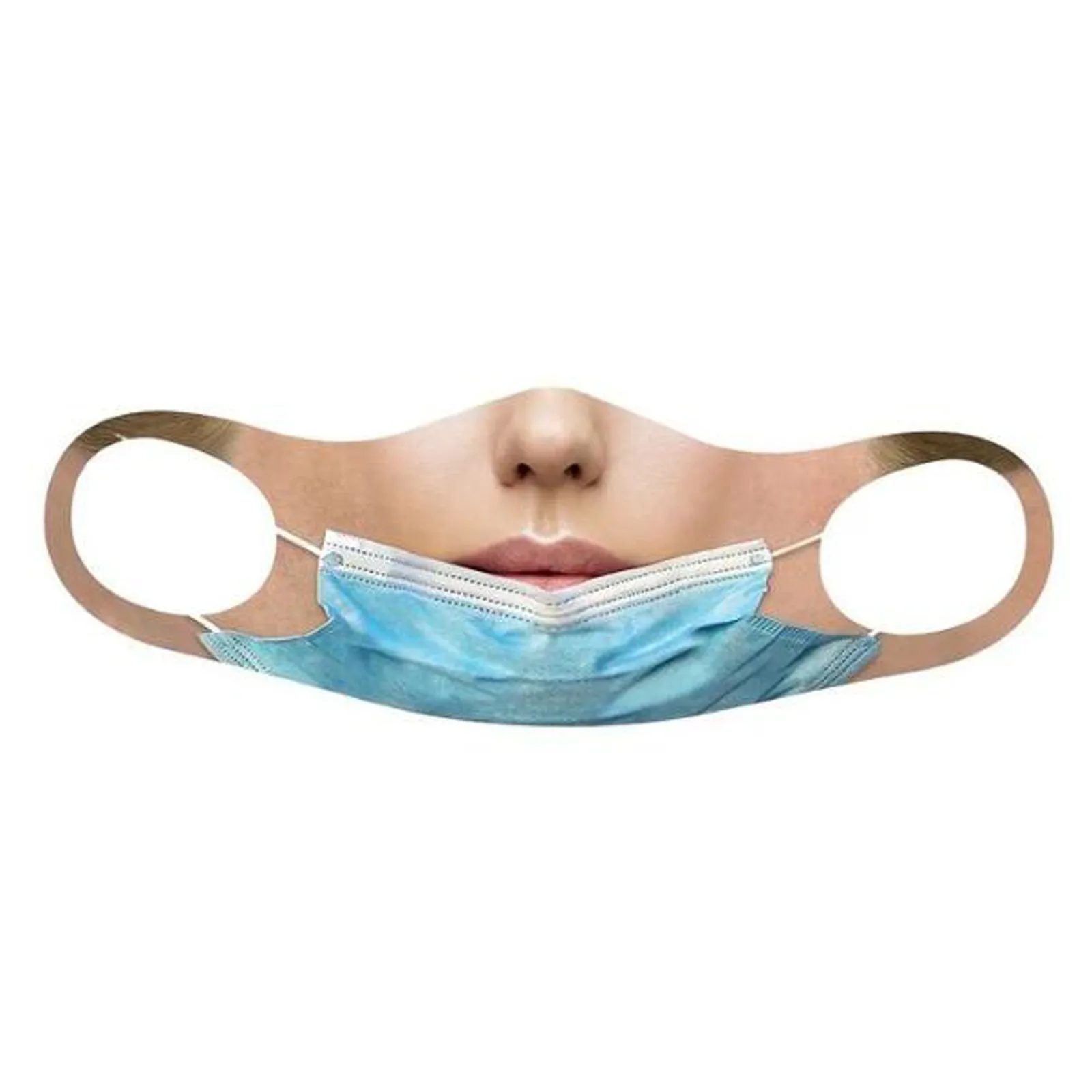 Причудливый Mascarillas PM2.5 открытый повторное использование маска Печать выполнены с