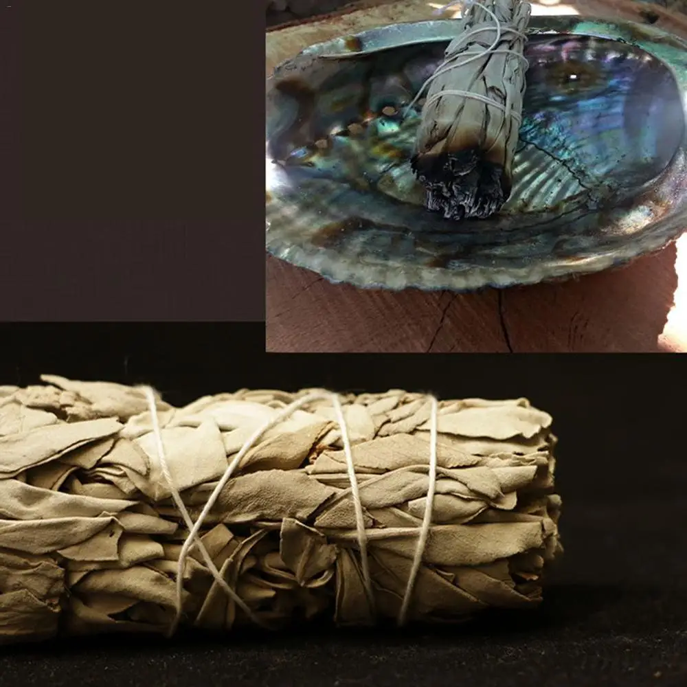 White Sage Bundle Smudge Stick Purification Home Air Fresheners Spiritual Incense Burning For Healing Meditation Freshner | Дом и сад