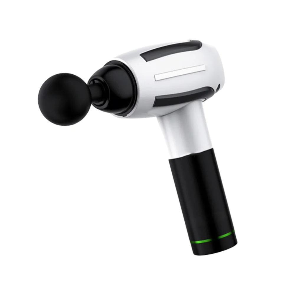 

Fascia Massager Deep Small Muscle Relaxor Electric Vibration Therapy Sports Fitness Massager Muscle Equipment EM05 White