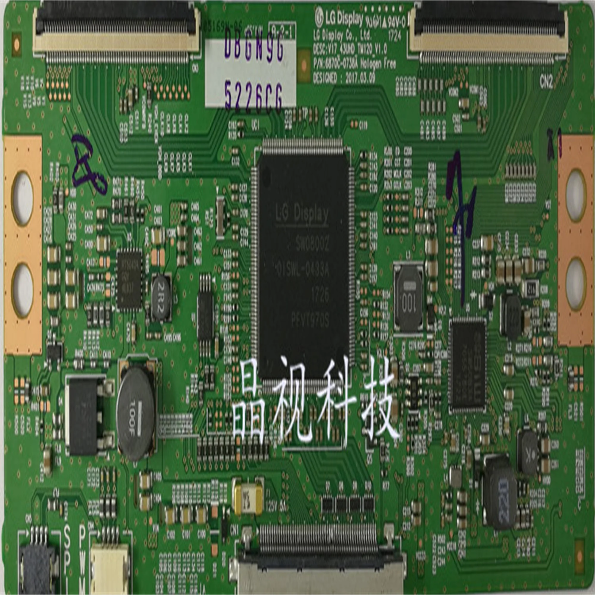 6870C-0738A оригинальная плата Sony T-con 6870C 0738A для телевизора 43 '❉'' 55