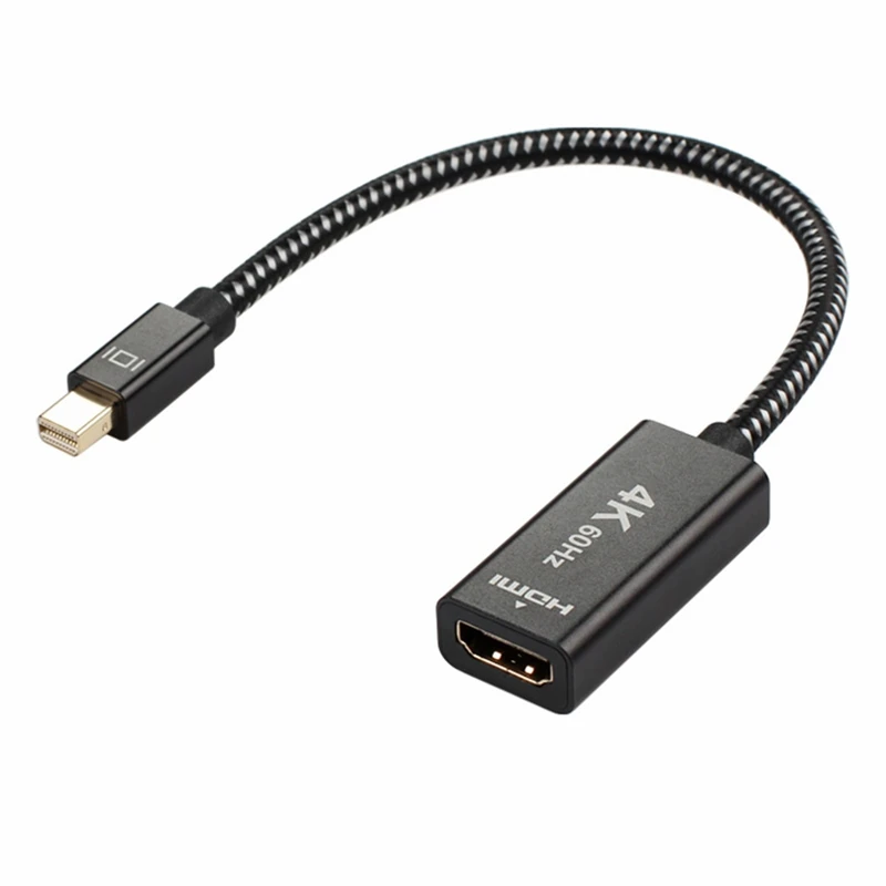 IG-4K 60hzmini Displayport Display Port DP To HDMI кабель переходник Mini для Macbook Air 13 Surface Pro | Электроника