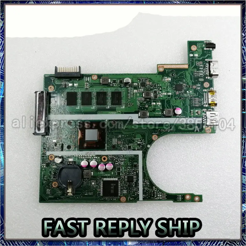 Материнская плата SHELI для ноутбука Asus X200MA N2815 2 Гб памяти двухъядерный rev. 2.1 на 100%