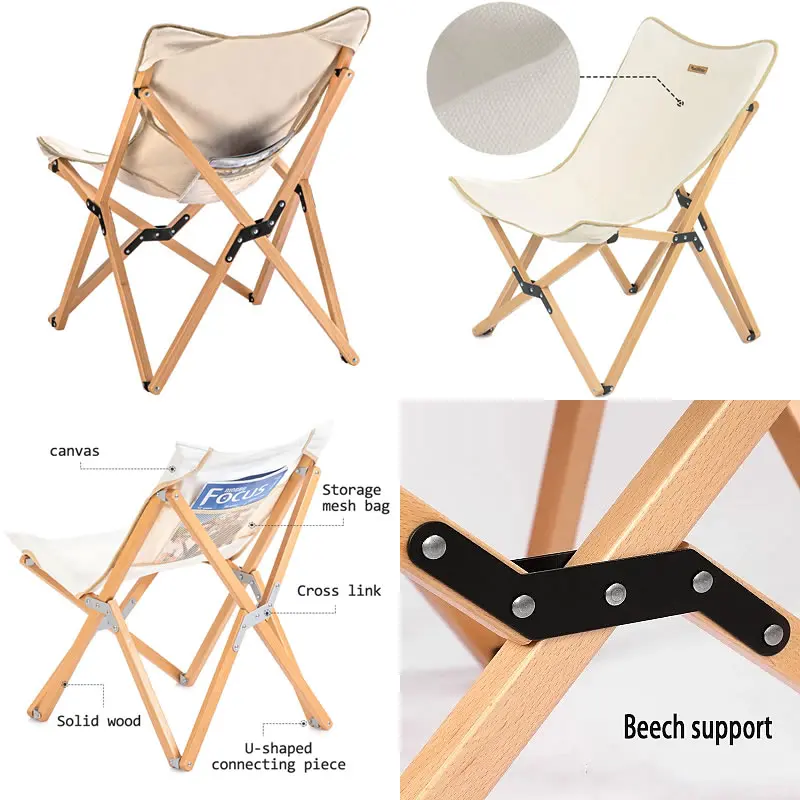 値段 ポータブル折りたたみブナ椅子、のように、家庭、オフィス、ビーチ、屋外キャンプ