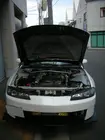 УГЛЕРОДНЫЙ передний капот для Nissan SILVIA S15 1999-2002 гг., модифицированные газовые стойки, пружинный демпфер из углеродного волокна, подъемный амортизатор