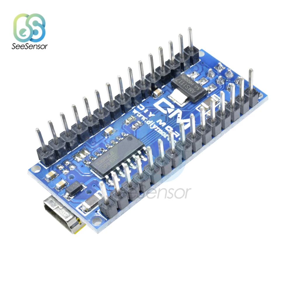 Nano Mini USB с Загрузчиком совместимый контроллер 3 0 Для Arduino CH340 драйвер 16 МГц V3.0