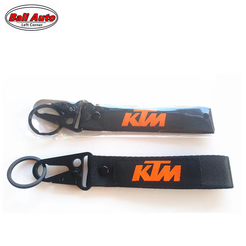 For KTM Левый угол мотоцикл вышивка брелок Коллекция брелок для KTM - Название цвета: For KTM