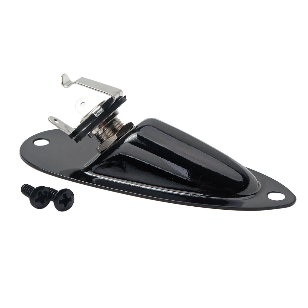 

Ukulele Input Output Jack Plate Socket for Electric Guitar Kit