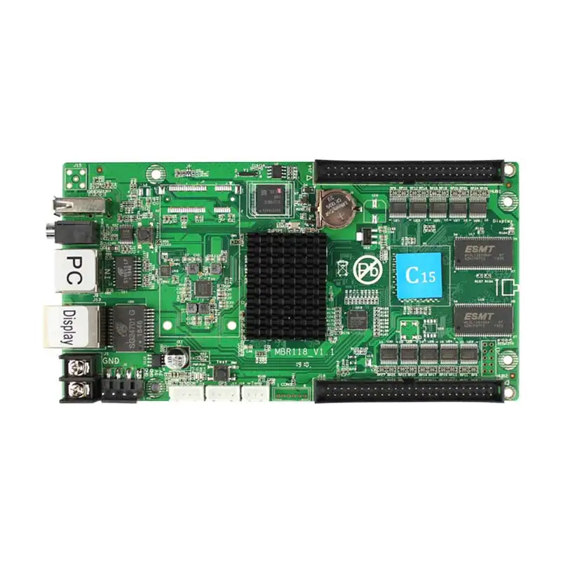 free shipping flashed memory led pixel controller software HD-C15 replace HD-C10 module for small display |