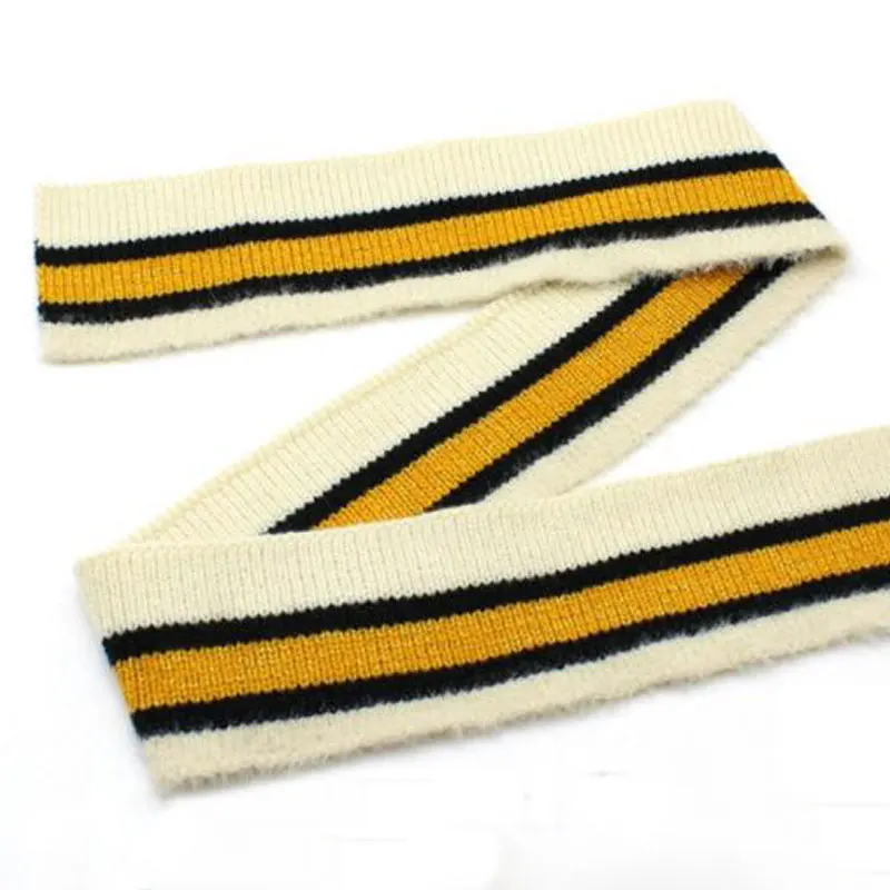 1 шт. трикотажные манжеты однослойные утолщенные ребристые бесшовные (6 5*70 см) для