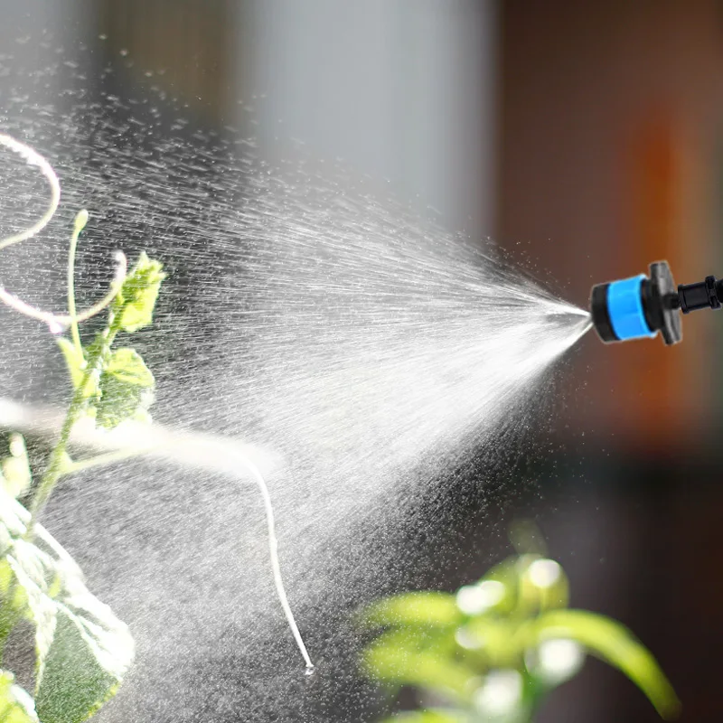 

DIY Single Outlet Atomizing Nozzle Cooling Spray Irrigation Watering Kit --M25