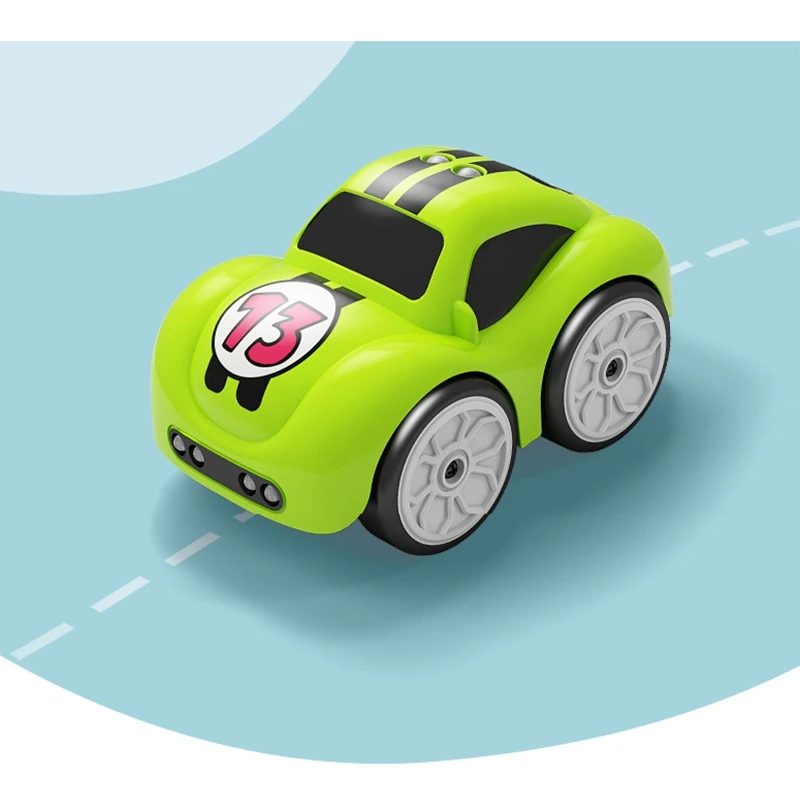 

RC Car Intelligent Sensor Remote Control Cartoon Mini Car Radio Controlled Electric Cars Mode Music Light Toys