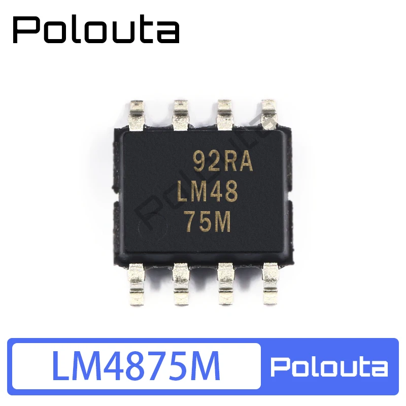 3 шт. комплект электрических акустических компонентов Polouta LM4875M SOP-8 SMD IC усилитель