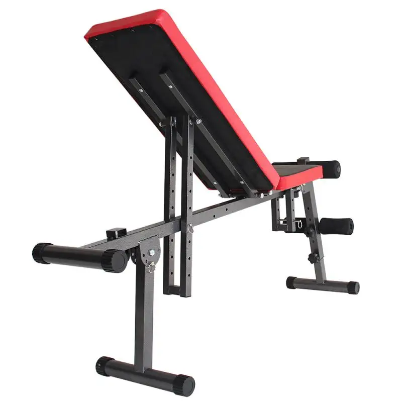 

OVERSEAS STOCK!!! Folding Dumbbell Sit Up Bench Stool Household Training Arm Muscle Fitness Tool Dumbbell Bench HWC