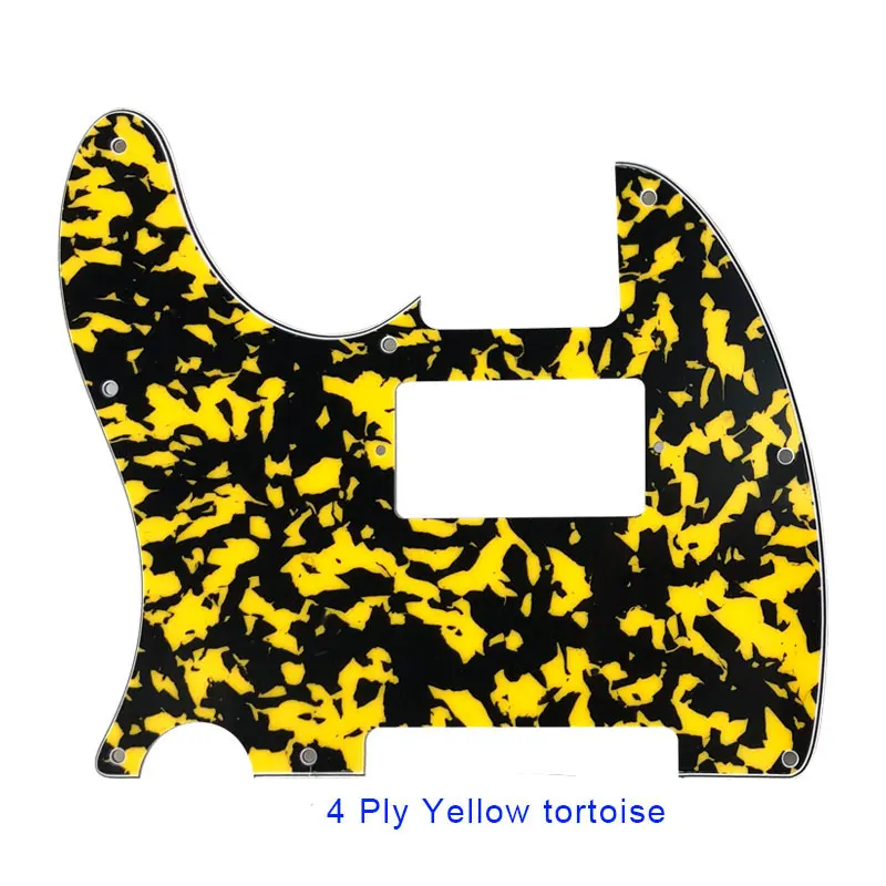 Фото Fei Man Custom - для левшей (США), стандартная пикгард-пластина для гитары Tele/Telecaster с 8 отверстиями под винты и хамбакером PAF. №3