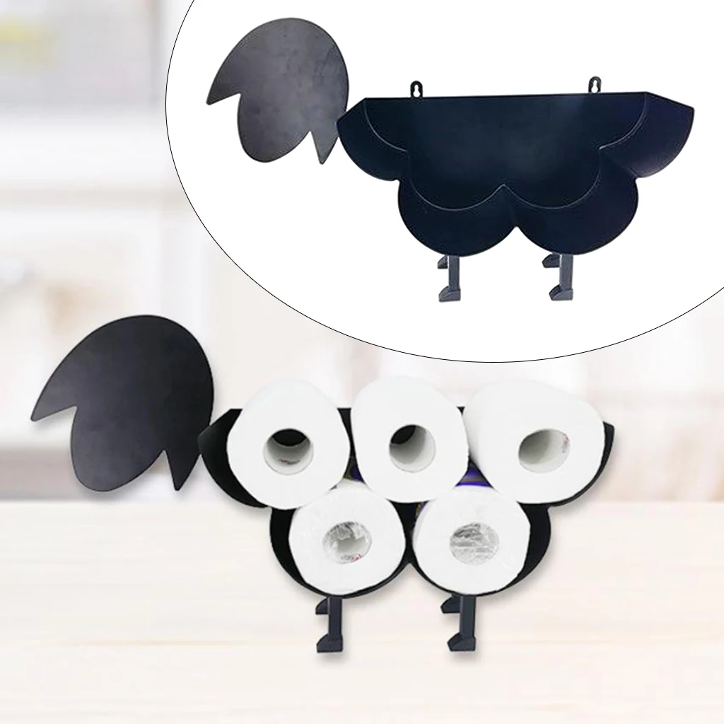 Держатель для туалетной бумаги в форме овцы коробка хранения салфеток ванной