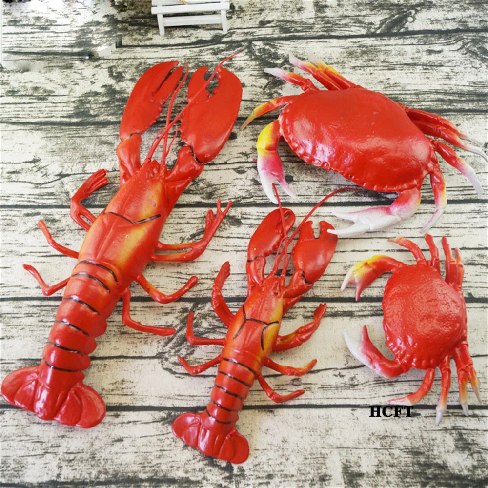 

kids children toys hotel restaurant store shop decoration fake simulation crab lobster crayfish crawfish prawn shrimp model