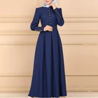 2021 Дубай, Турция, хиджаб, мусульманское модное платье, мусульманская одежда, платья для женщин, длинное мусульманское платье Djellaba Femme