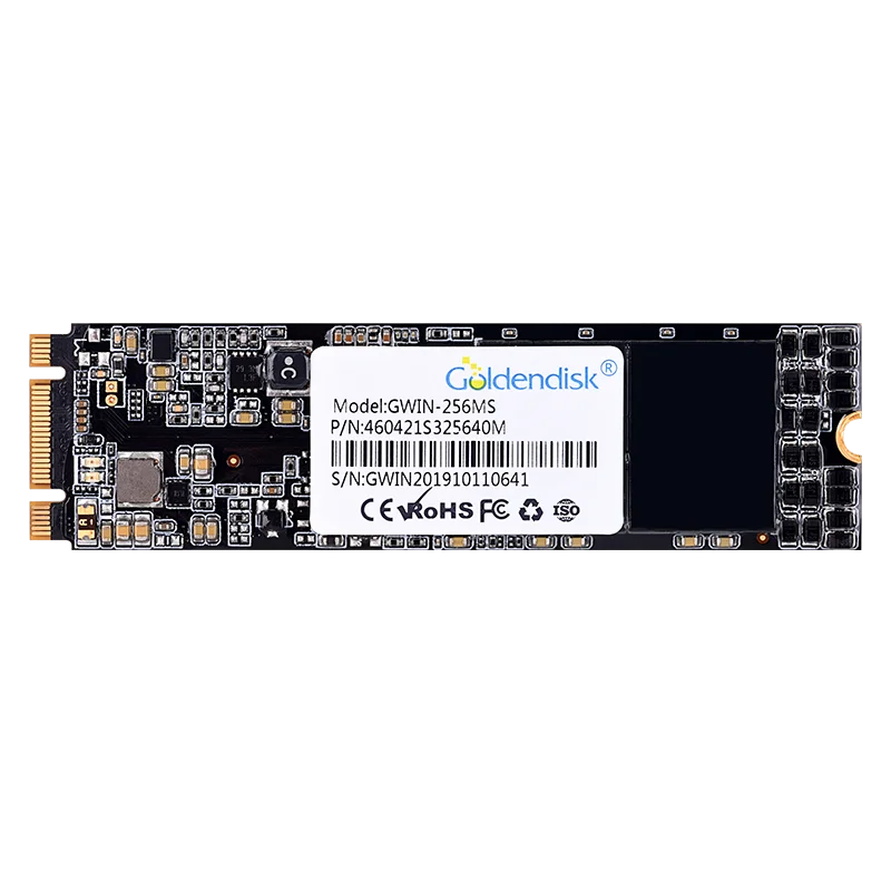 Goldendisk 256GB M.2 SSD Internal SATA Disk Drive NGFF 2D NAND MLC Flash III 6Gb/s 2242 2280 | Компьютеры и офис