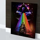 Картина Pink Floyd - Лодка красочная Картина на холсте, современный домашний декор комнаты