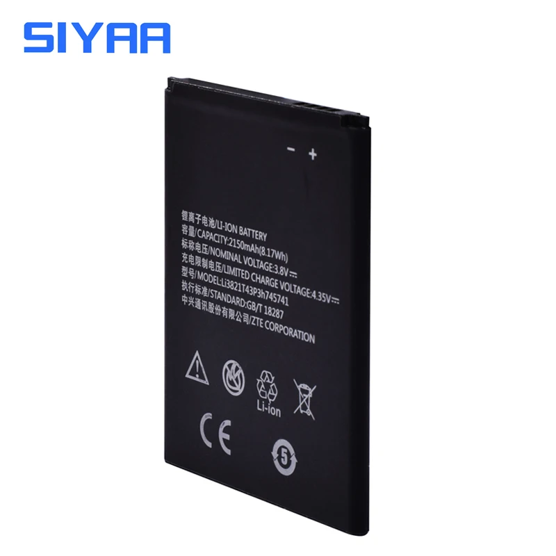 Оригинальный аккумулятор SIYAA LI3821T43P3H745741 для ZTE Blade L5 PLUS C370 сменный оригинальный 3 8 в