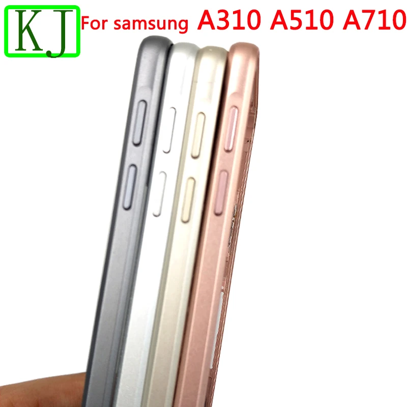 Для samsung Galaxy A3 A5 A7 A310 A510 A710 средняя передняя рамка корпуса
