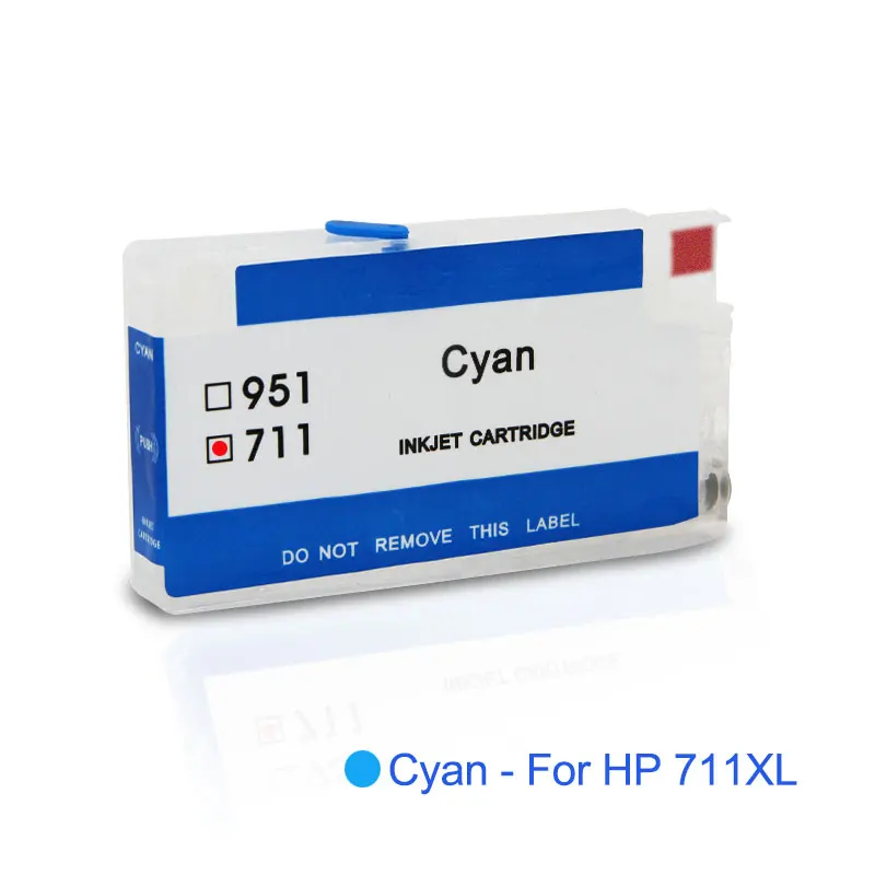 Картридж для чернильных картриджей ocструйных 711 4 цвета многоразовый HP