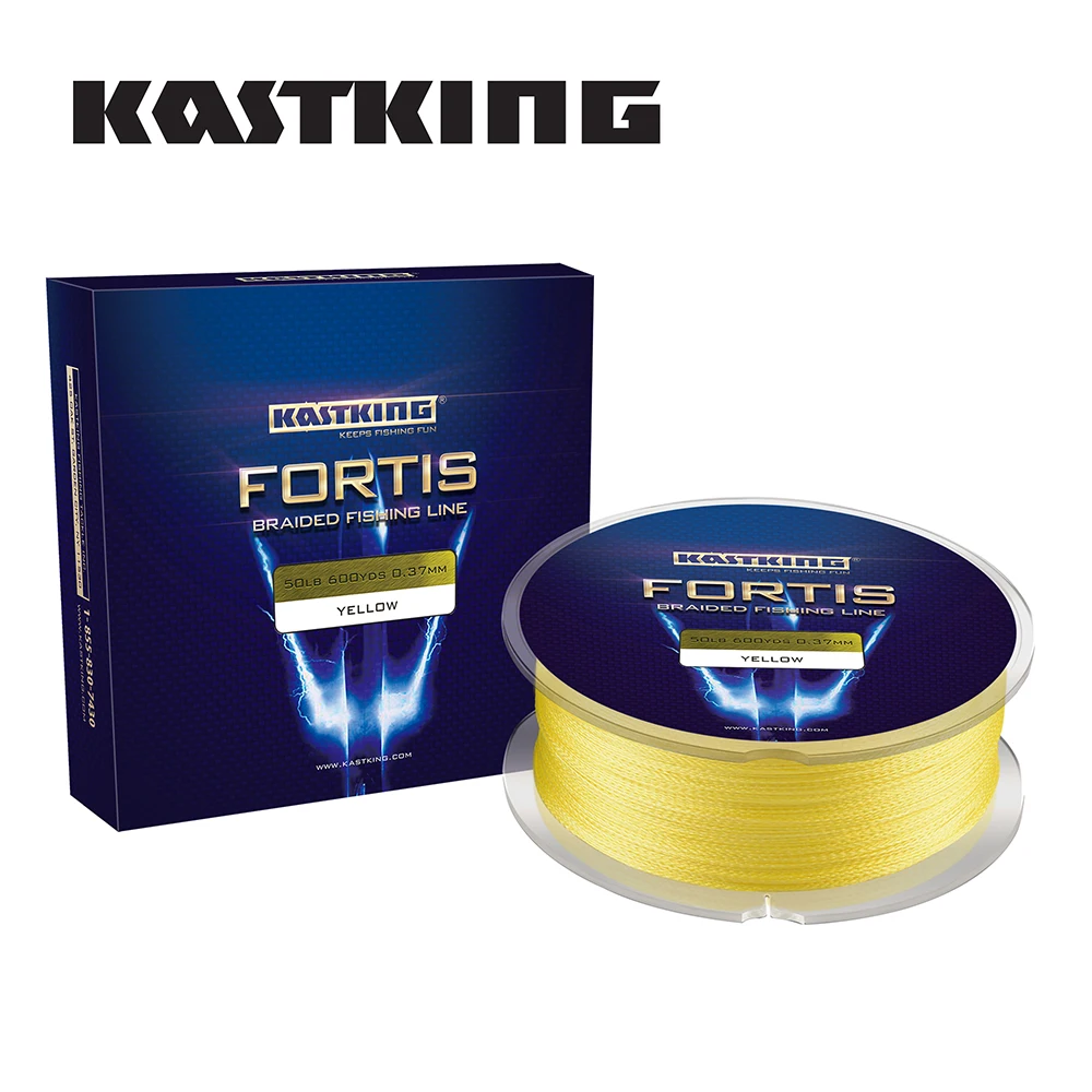 Серия KastKing Fortis 550 м 4 плетения прочная многонитевая рыболовная леска из