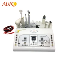 auro 2021 new 8 in 1 multifunctional cautery ultrasonic vaccum spray galvanic facial machine massager facial beauty equipment