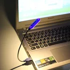 Гибкие Яркие Симпатичные Ночной светильник светодиодный мини USB книга светильник лампа для чтения с питанием от ноутбука Тетрадь компьютер для студентов читателя