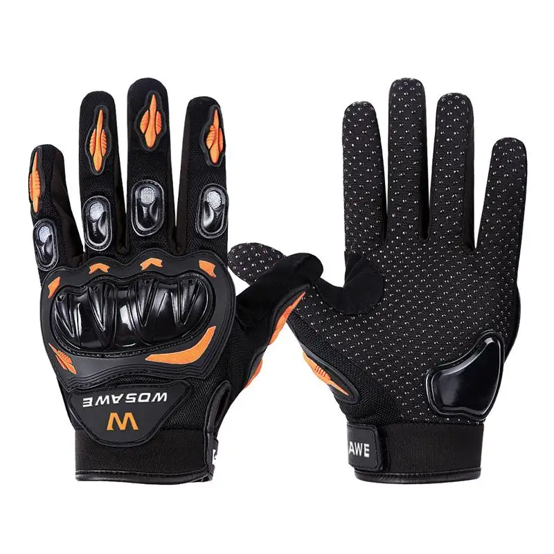 Wosawe Windstopper велосипедные Мотоциклетные Перчатки Guantes Ciclismo windstop полный палец
