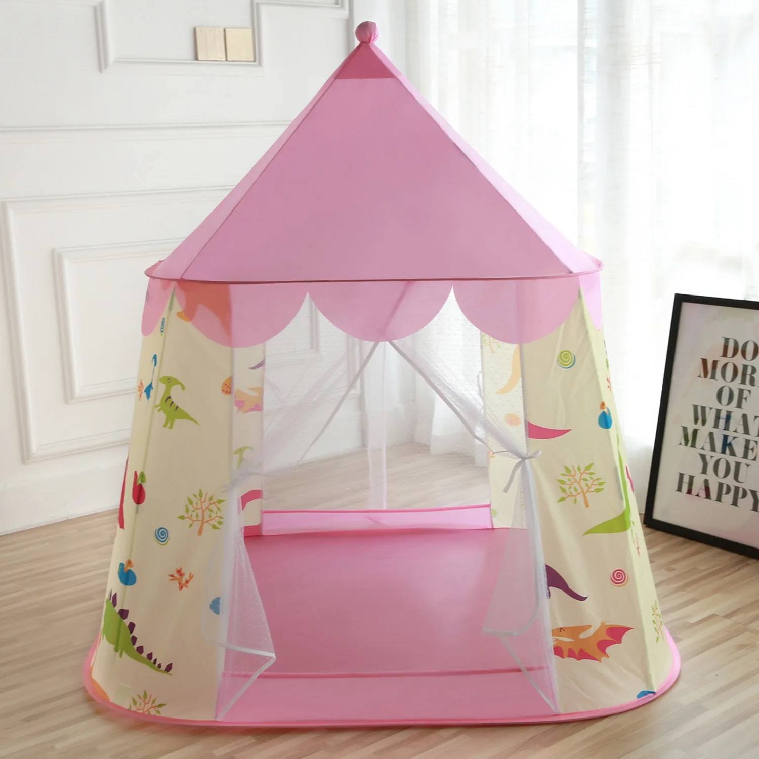 Портативный детский тент для игры мяч бассейн принцесса девочка замок мальчика