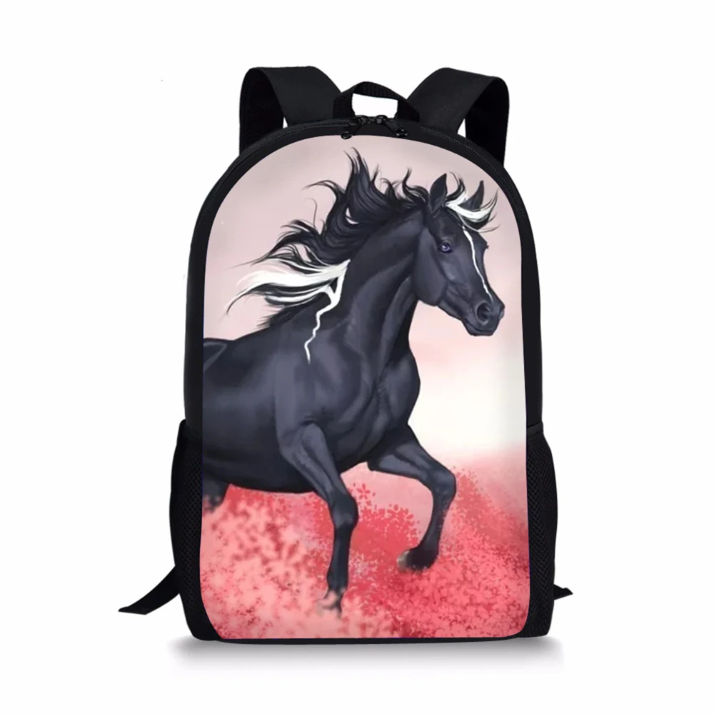 Fashion Children's Backpack Fantasy Unicorn Horse Pattern Toddler School Book Bag Cute Animal Women's Travel Backpack