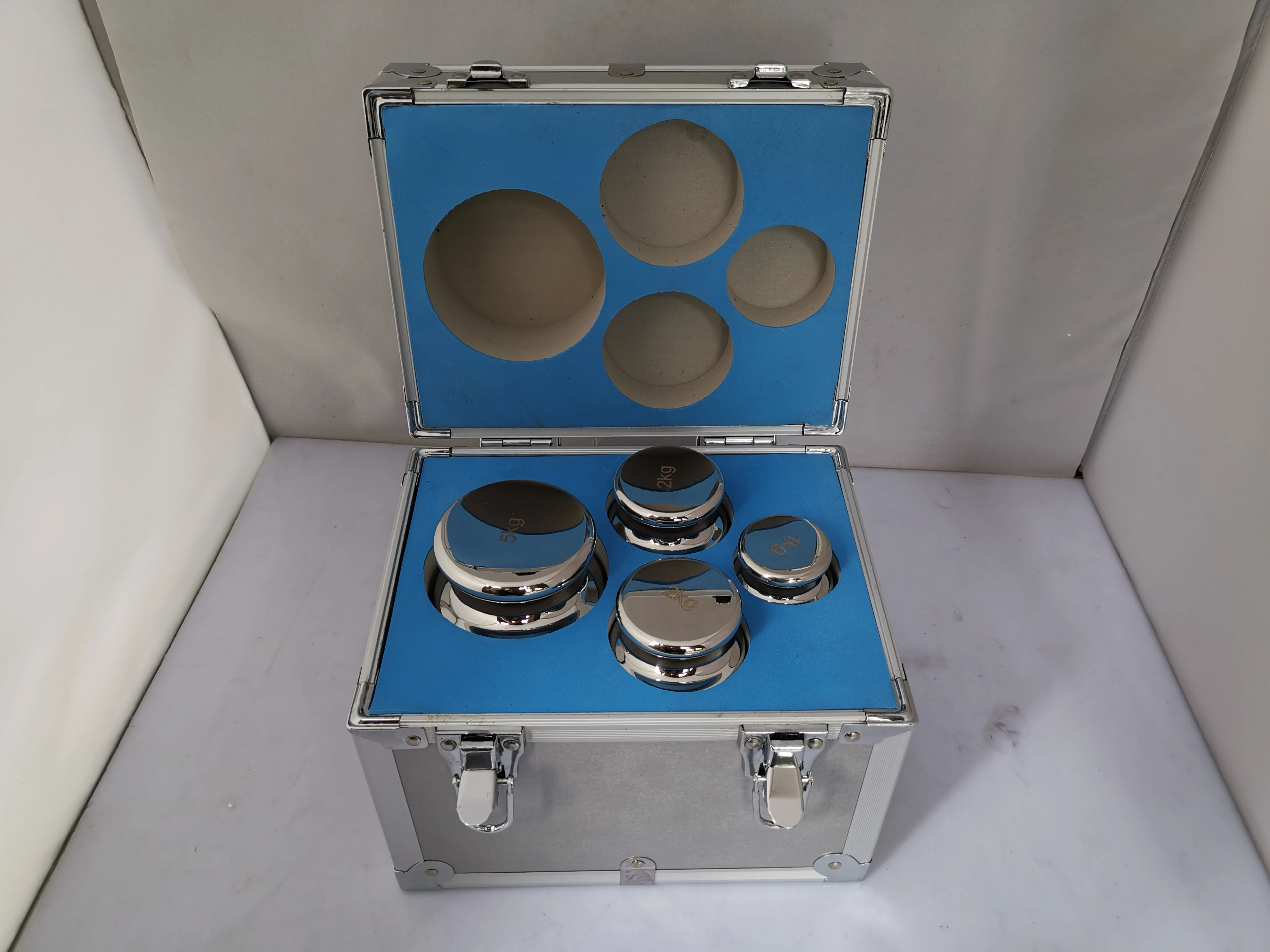 F2 Класс 4 шт. 1 кг 5 304 Нержавеющая сталь цифровая шкала калибровочного веса с