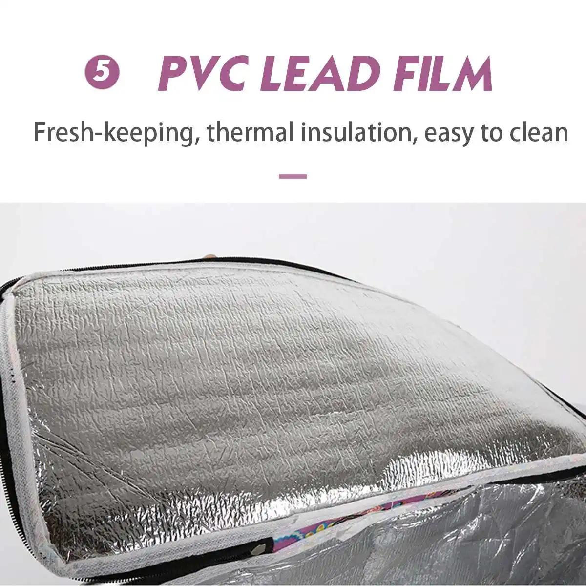 

Folding Picnic Basket Insulated Fresh Outdoor Food Box Hiking Camping Lunch Box Portable Shopping Bag 9 Style Waterproof Ice Bag