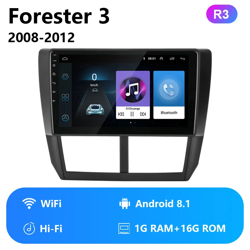 wifi version Jansite " RDS Wi-Fi автомобильное радио для Subaru Forester 3 2008-2012 Авторадио сенсорный экран для Android зеркало GPS-link плееры с рамкой - Цвет: wifi version