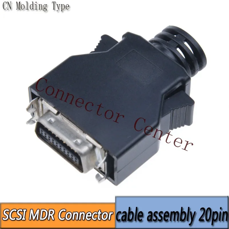 MDR Кабельный разъем штекер 20 контактный SCSI CN для фотоэлемента|connector automotive|connector