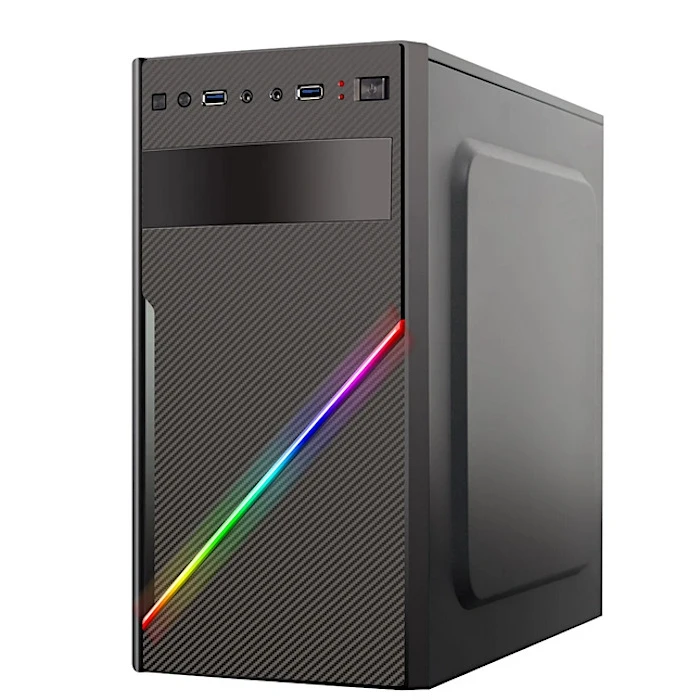 Системный блок e2e4 PC Pro Gamer Noir Picasso 3200G AMD Ryzen 3 3.6GHz 8Gb RAM 256Gb SSD Radeon™ Vega 8 DOS|Системные