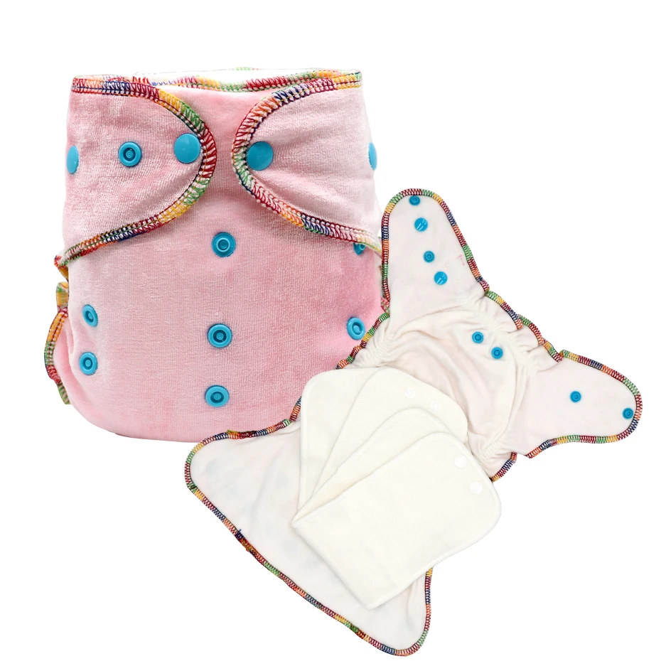 Тканевые подгузники MABOJ детский велюровый бамбуковый подгузник хлопковые