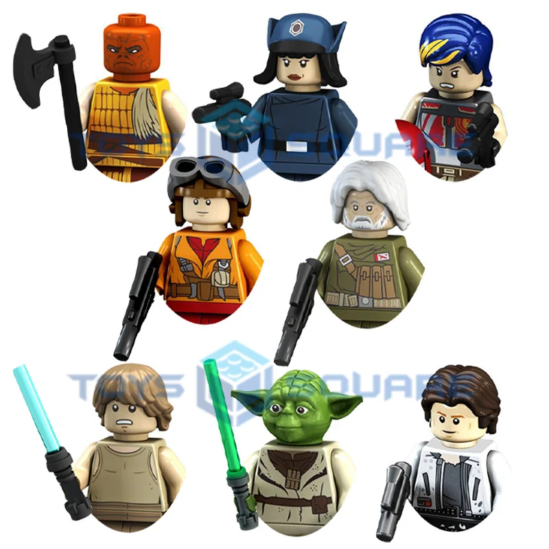 Конструктор люк скауокер Хан Соло адмирал эмтт набио пилот Сабин Врен Роза